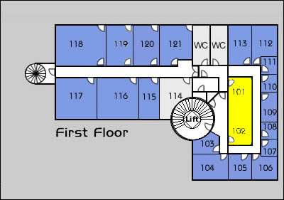 Blyth CEC Upstairs Floorplan